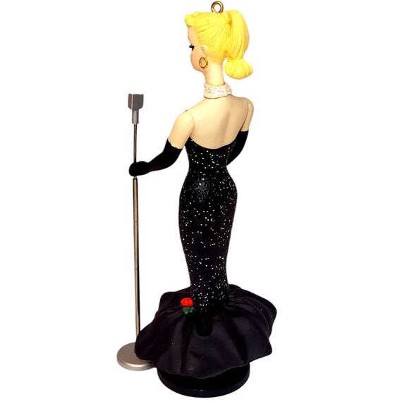 Vintage 1995 Barbie #2 Glam "Solo in the Spotlight" Ornament - Picture 4 of 7
